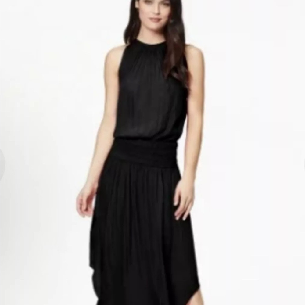 Elegant Black Sleeveless Dress